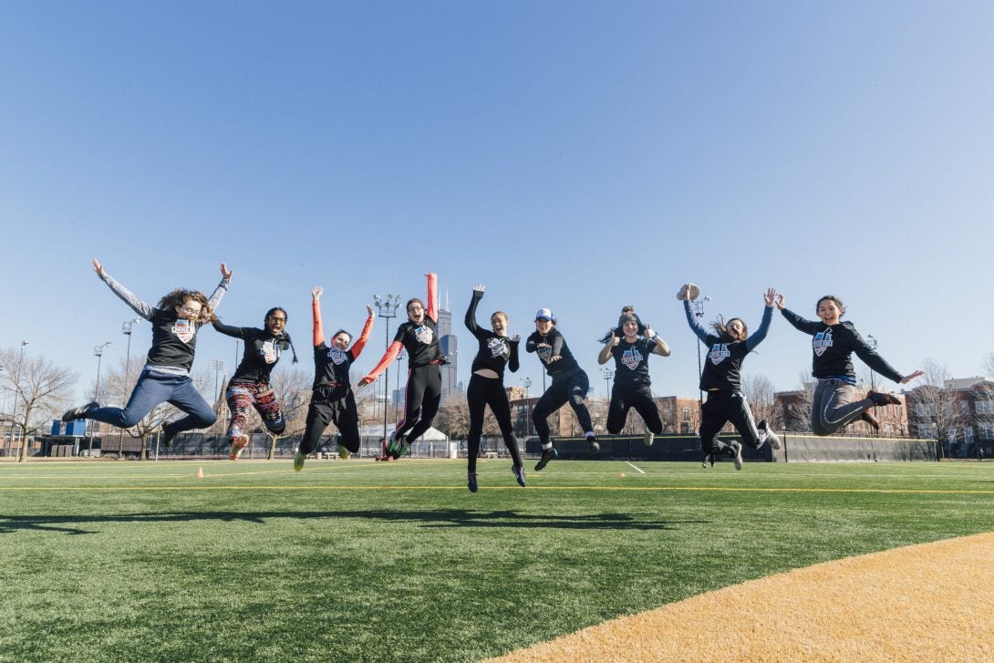 Women's Ultimate Frisbee Club